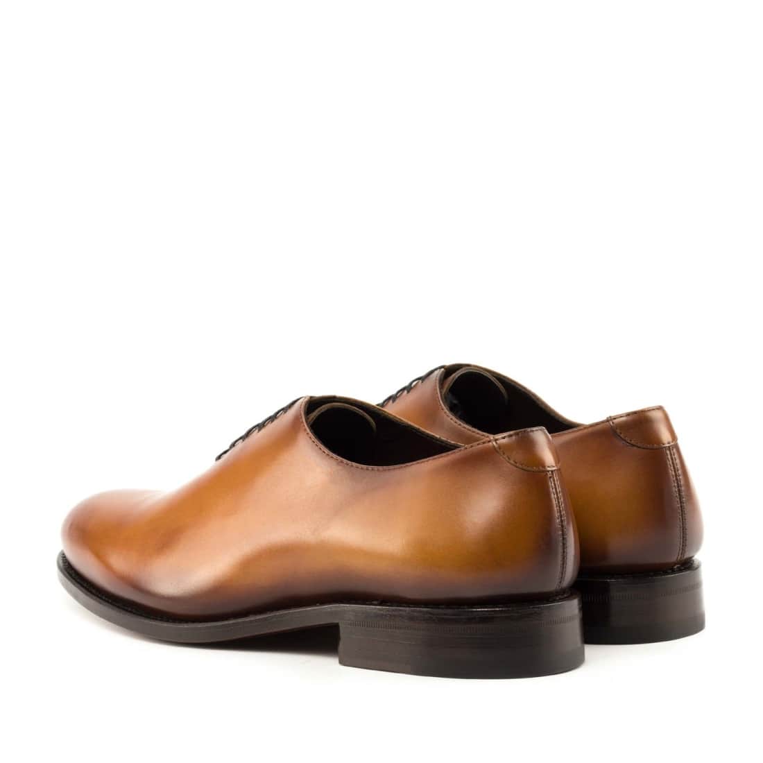 One Cut en cuir marron clair – vue 3