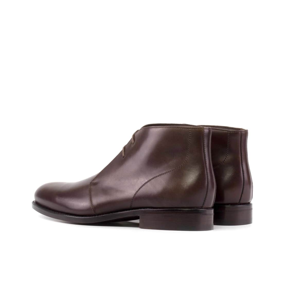 Chukka Boots en cuir marron – vue 3