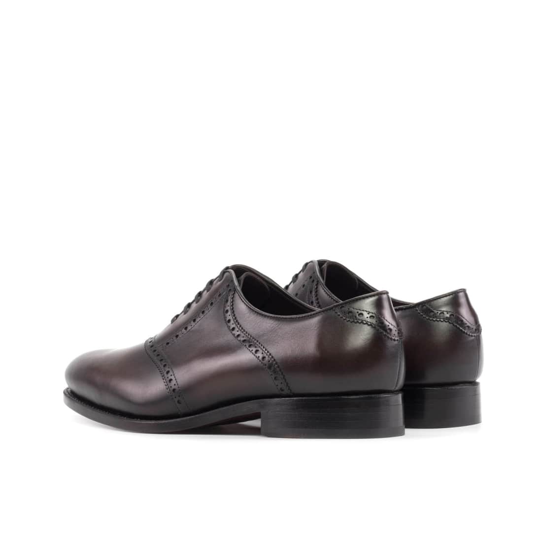 Richelieu Saddle en cuir marron foncé – vue 3