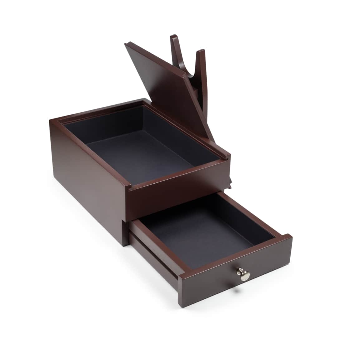 Coffret Cirage Bois - Le Bottier - Garni Complet – vue 2