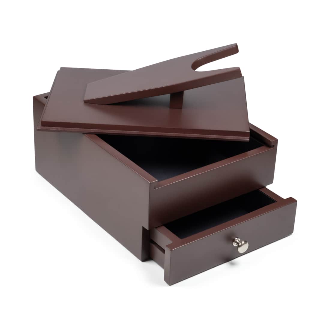 Coffret Cirage Bois - Le Bottier - Garni Complet – vue 4
