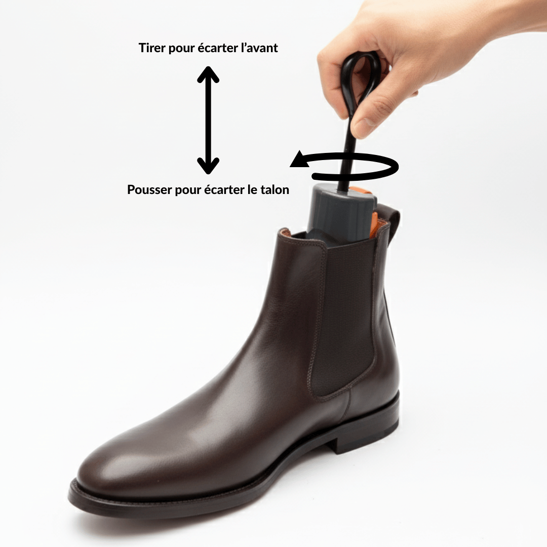 Forme à forcer pour bottines – largeur et longueur – vue 2