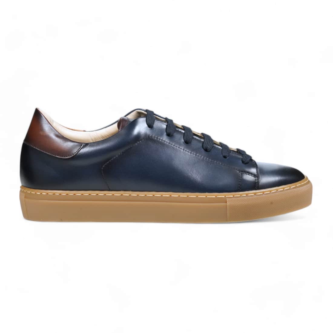 Jersey Cuir Bleu Patiné – vue 2