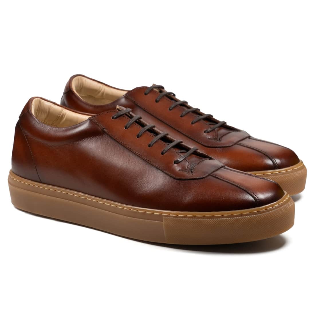 Lane Cuir patiné Cognac