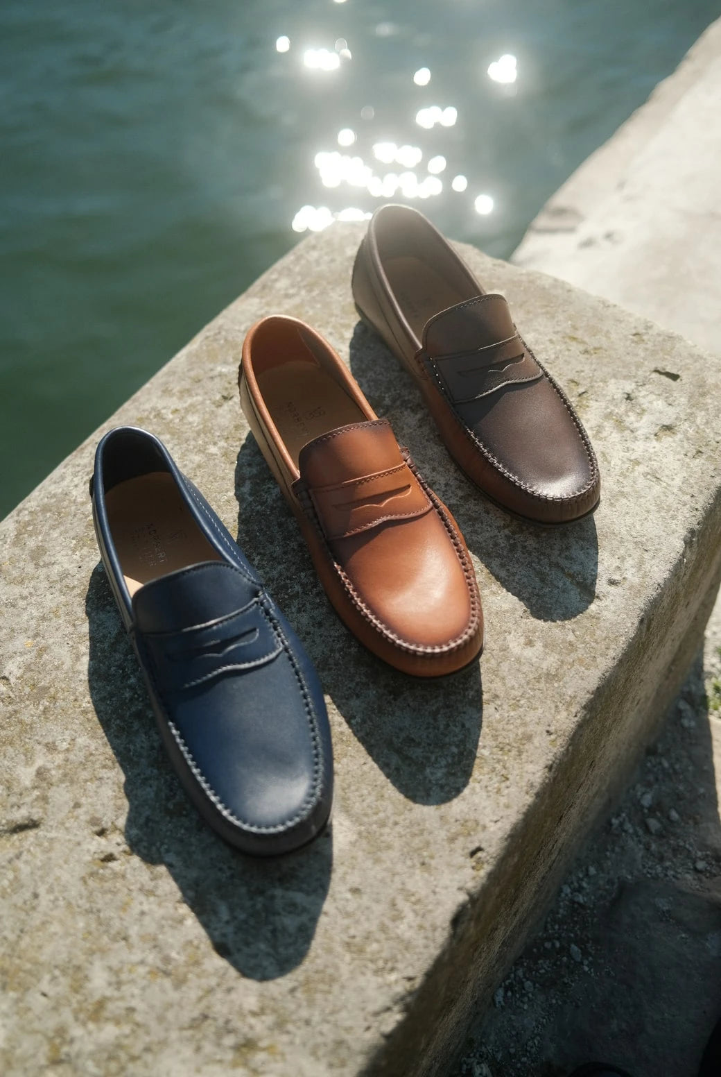 Roma - Mocassins Driver Cuir Marron – vue 4