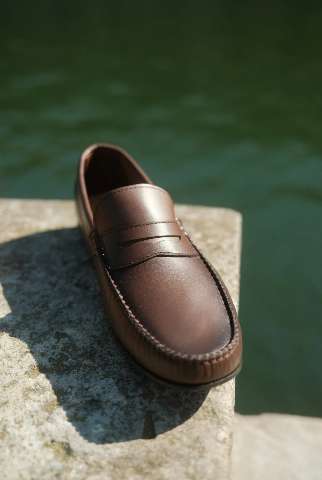 Roma - Mocassins Driver Cuir Marron – vue 9