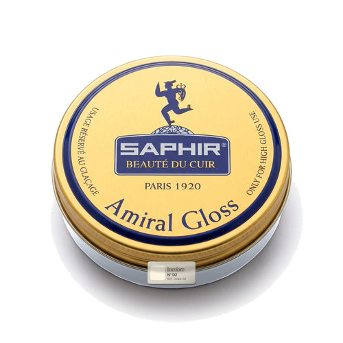 Amiral Gloss Saphir Incolore, boîte métal de 50 ml