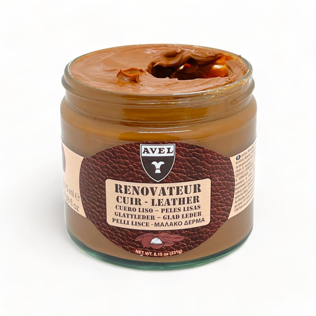 Baume Rénovateur cuirs d'ameublements Marron Clair - Avel – vue 3