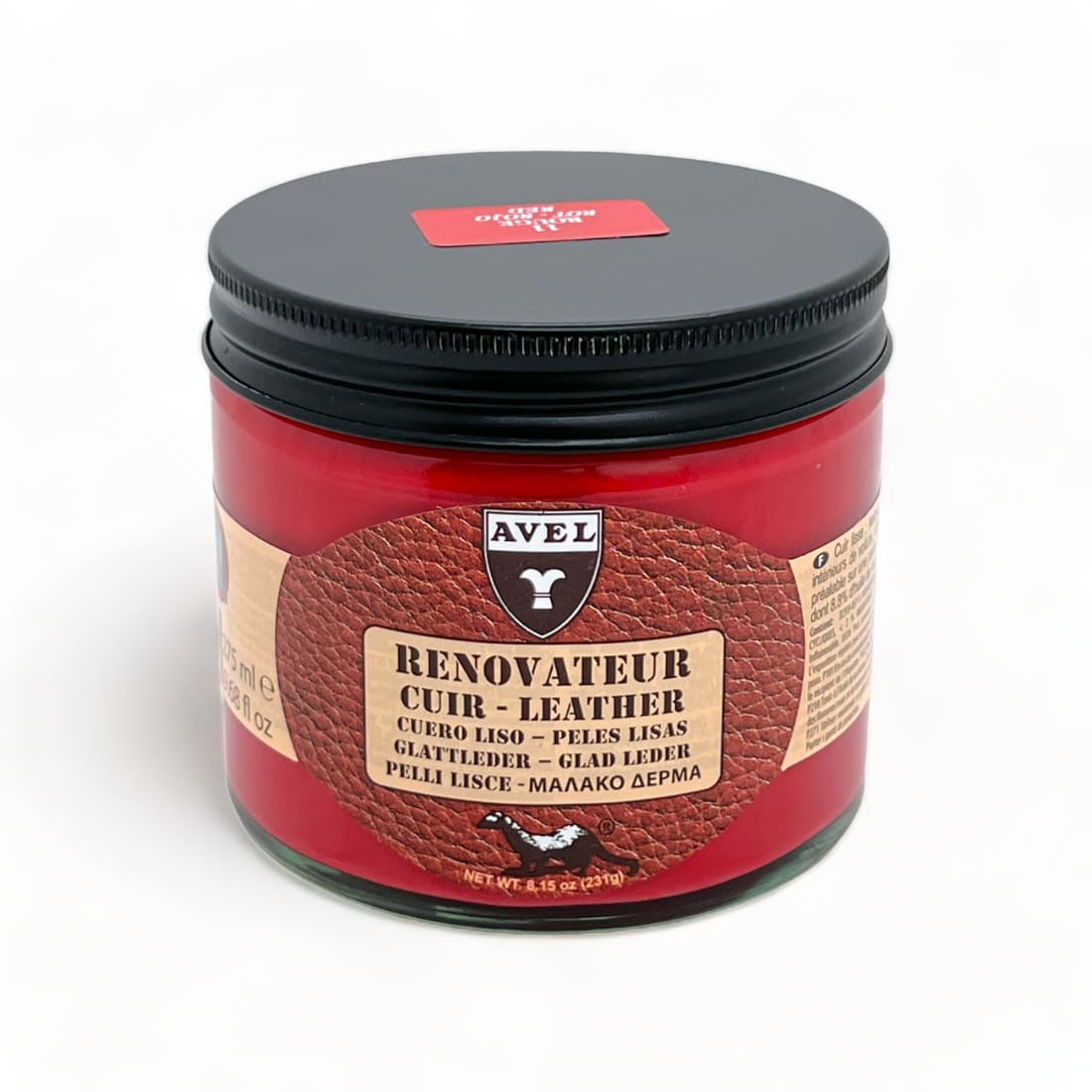 Baume Rénovateur cuirs d'ameublements Rouge - Avel