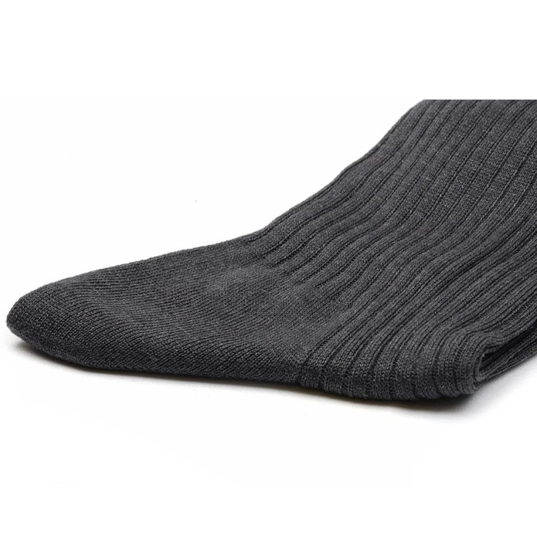 Chaussettes fil d'Écosse Anthracite Chiné – vue 2