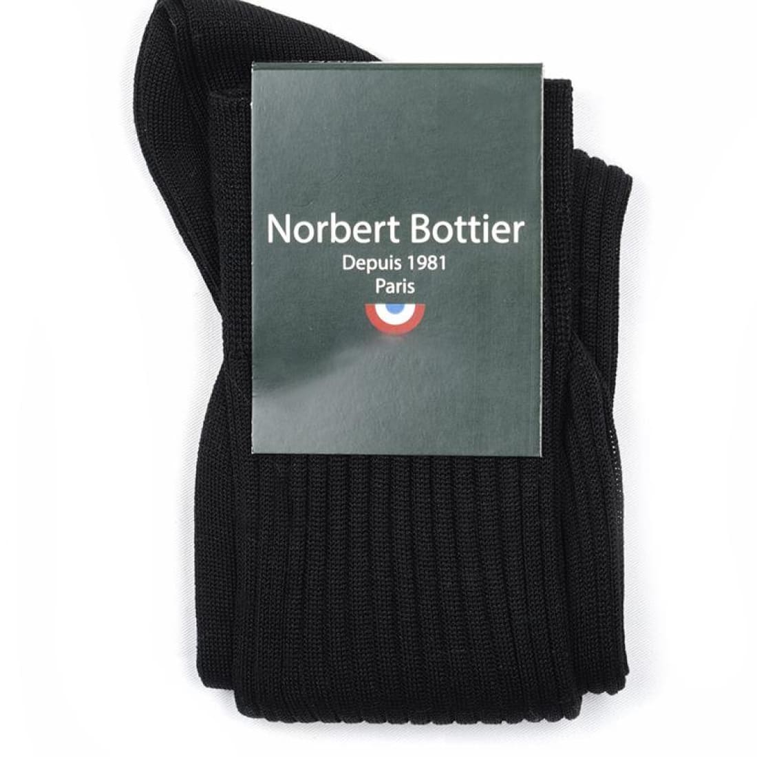Chaussettes fil d'Écosse Noir