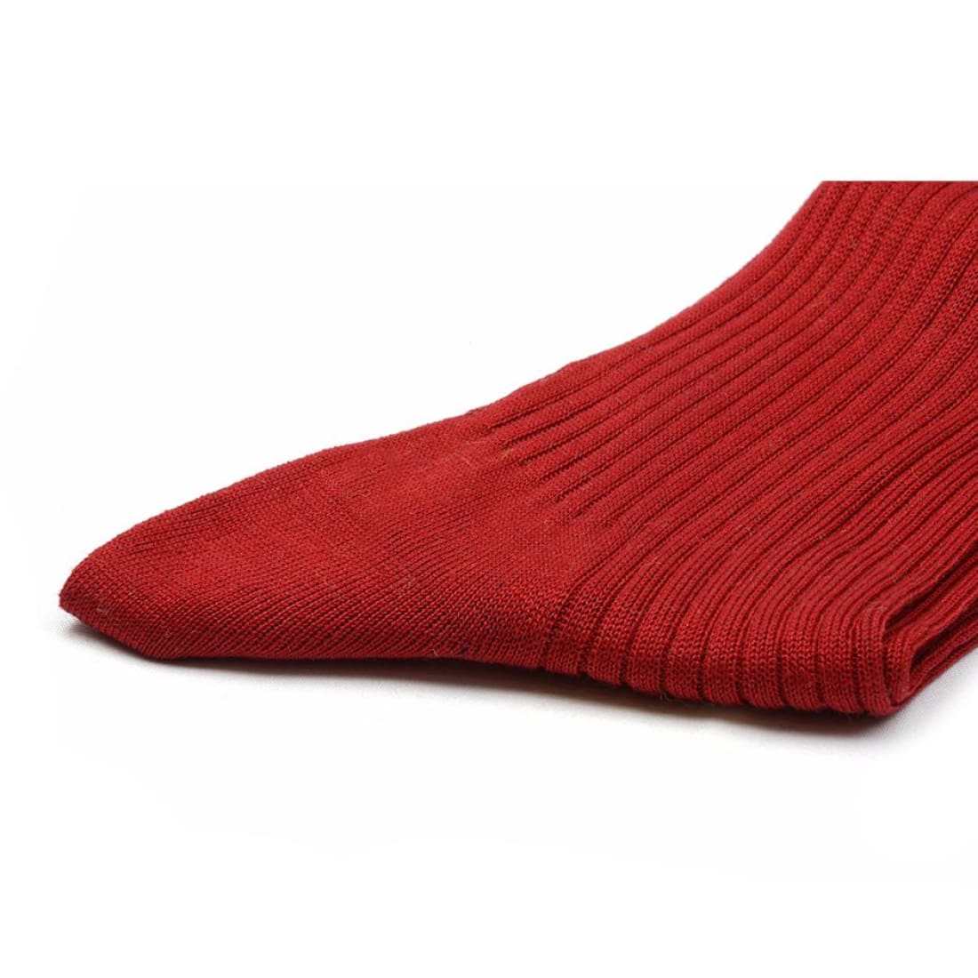 Chaussettes fil d'Écosse Rouge – vue 2