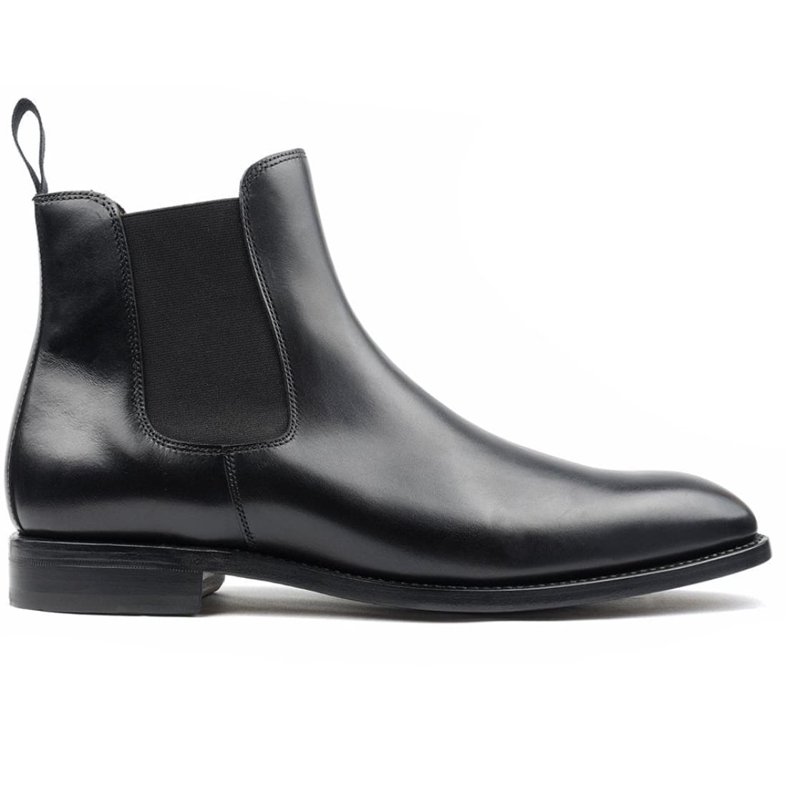 Chelsea Boots Cuir Noir Semelle Dainite – vue 2