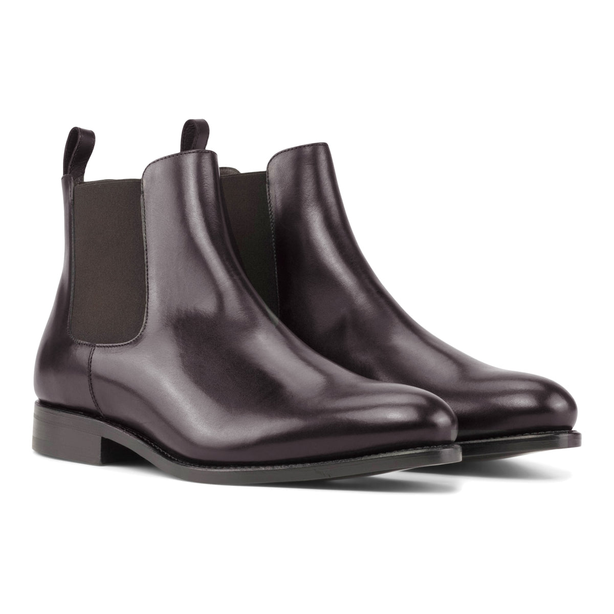 Chelsea Boots en cuir sang-de-bœuf – vue 1