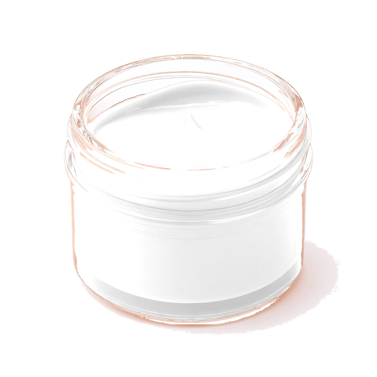 Cirage blanc : crème de cirage teintante pour cuir lisse Norbert Bottier, pot en verre de 50 ml, ouvert