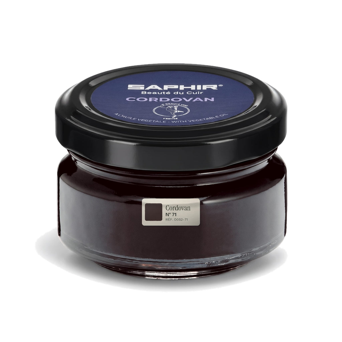 Crème Cordovan Saphir Cordovan, pot en verre de 50 ml