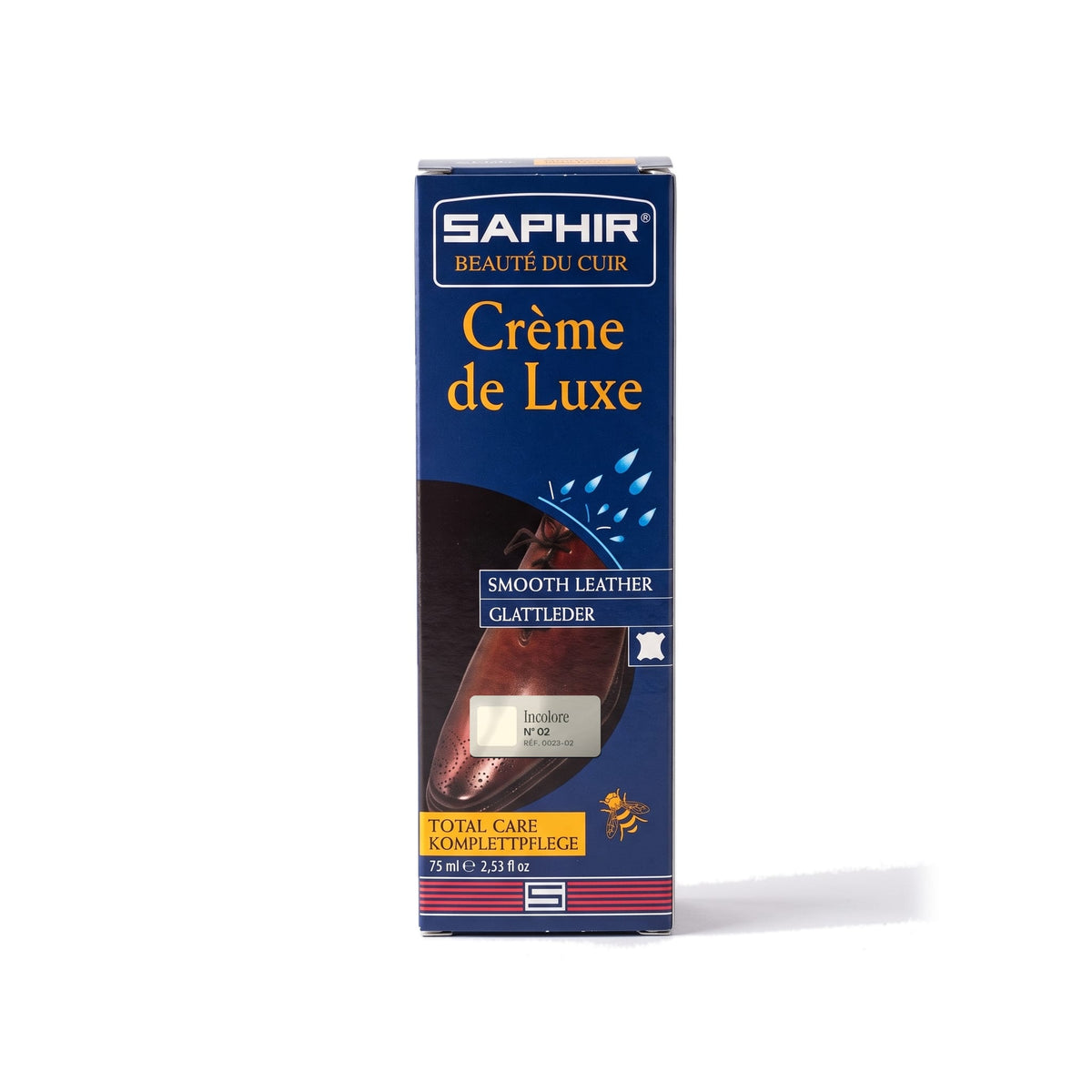Crème de Luxe 1789 Saphir Incolore, tube avec applicateur de 75 ml