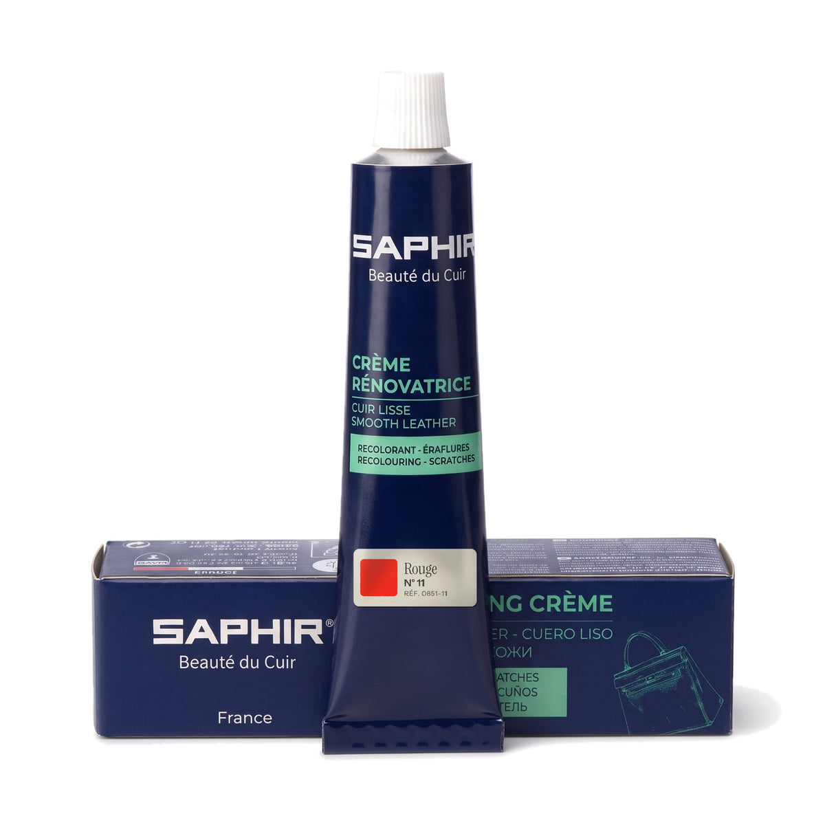 Crème Rénovatrice Saphir Rouge, tube de 25 ml