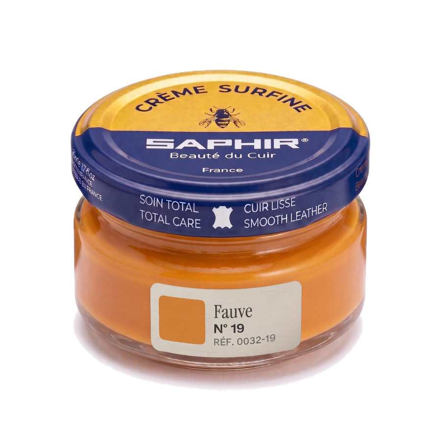 Crème Surfine Saphir Fauve, pot en verre de 50 ml