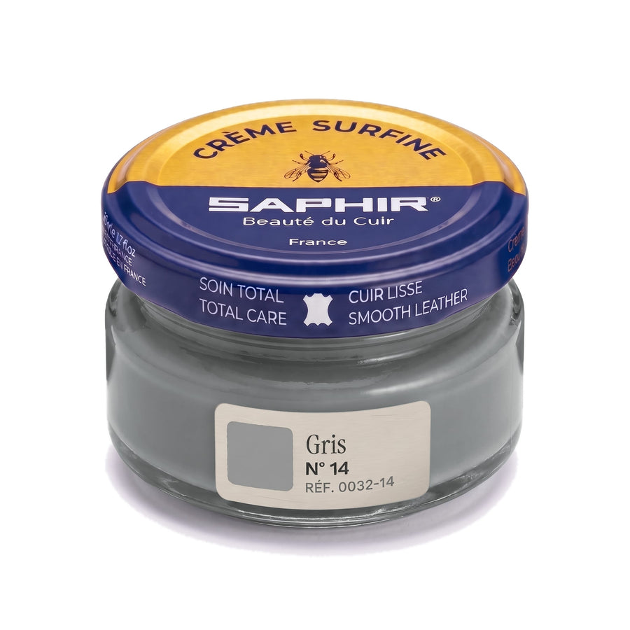 Crème Surfine Saphir Gris, pot en verre de 50 ml