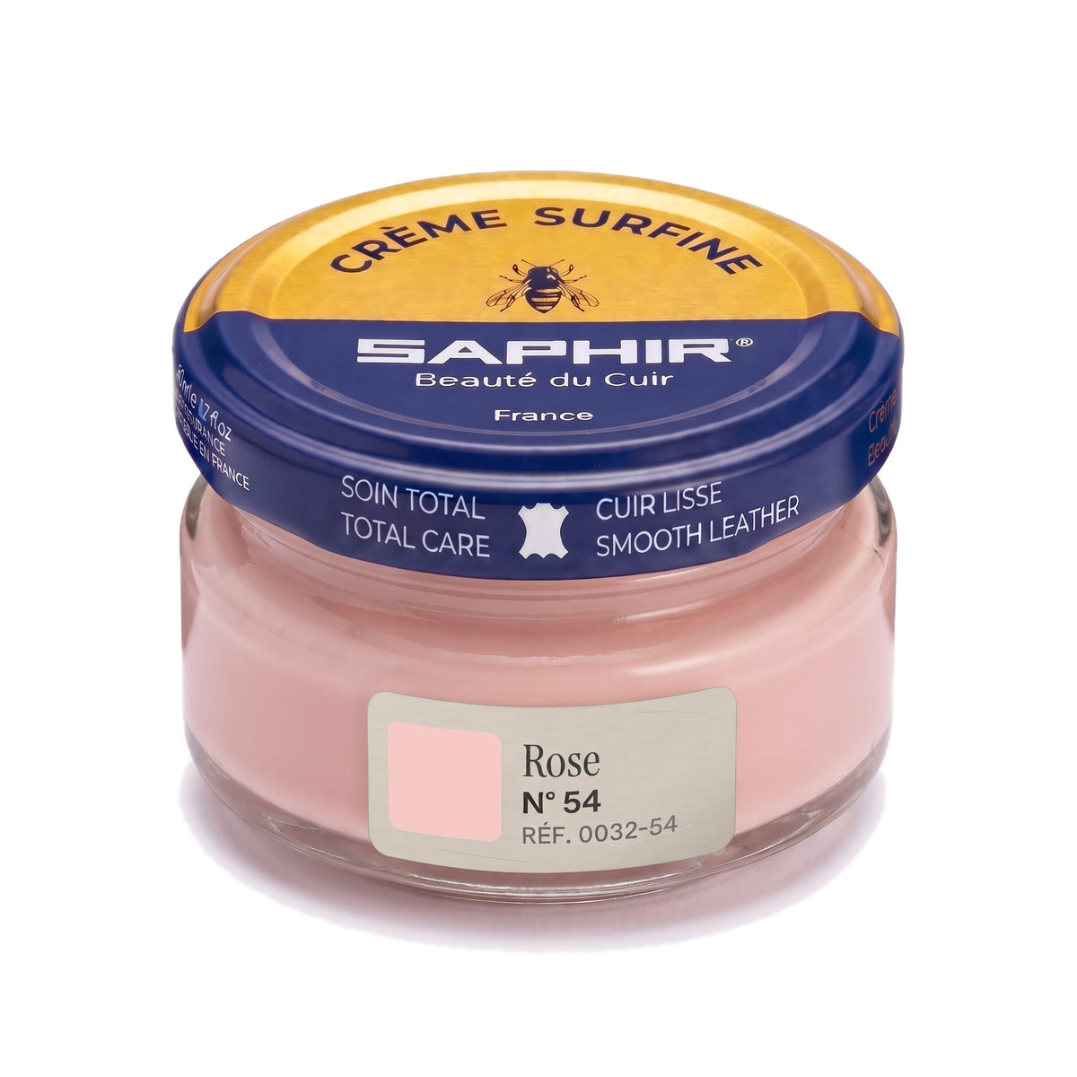 Crème Surfine Saphir Rose, pot en verre de 50 ml