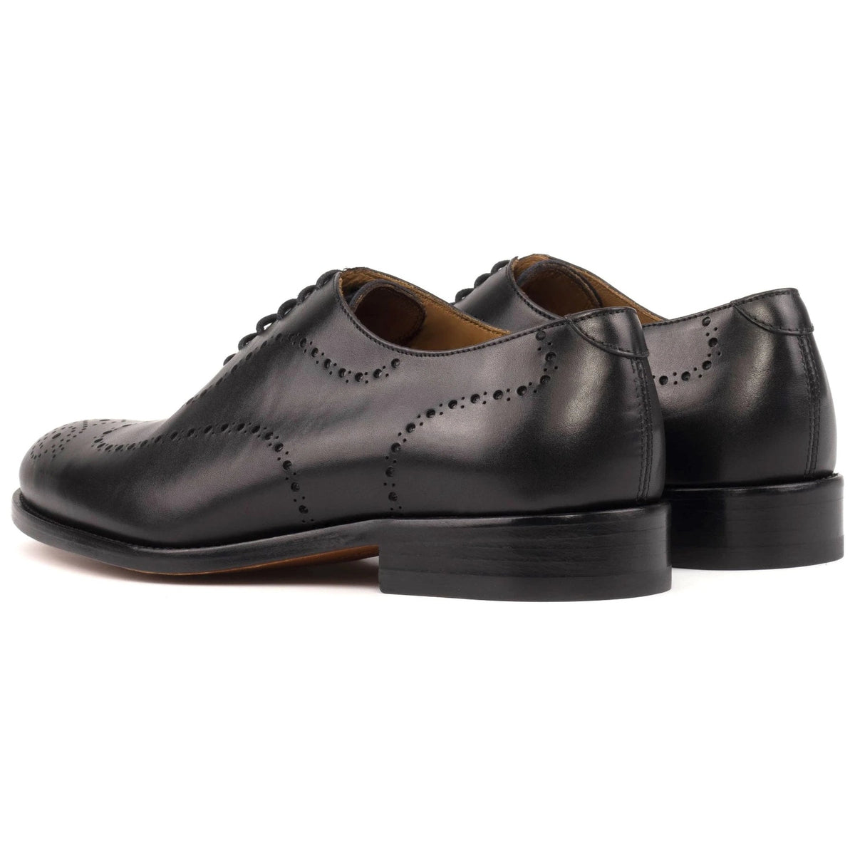 Crown - One Cut Cuir Noir – vue 3