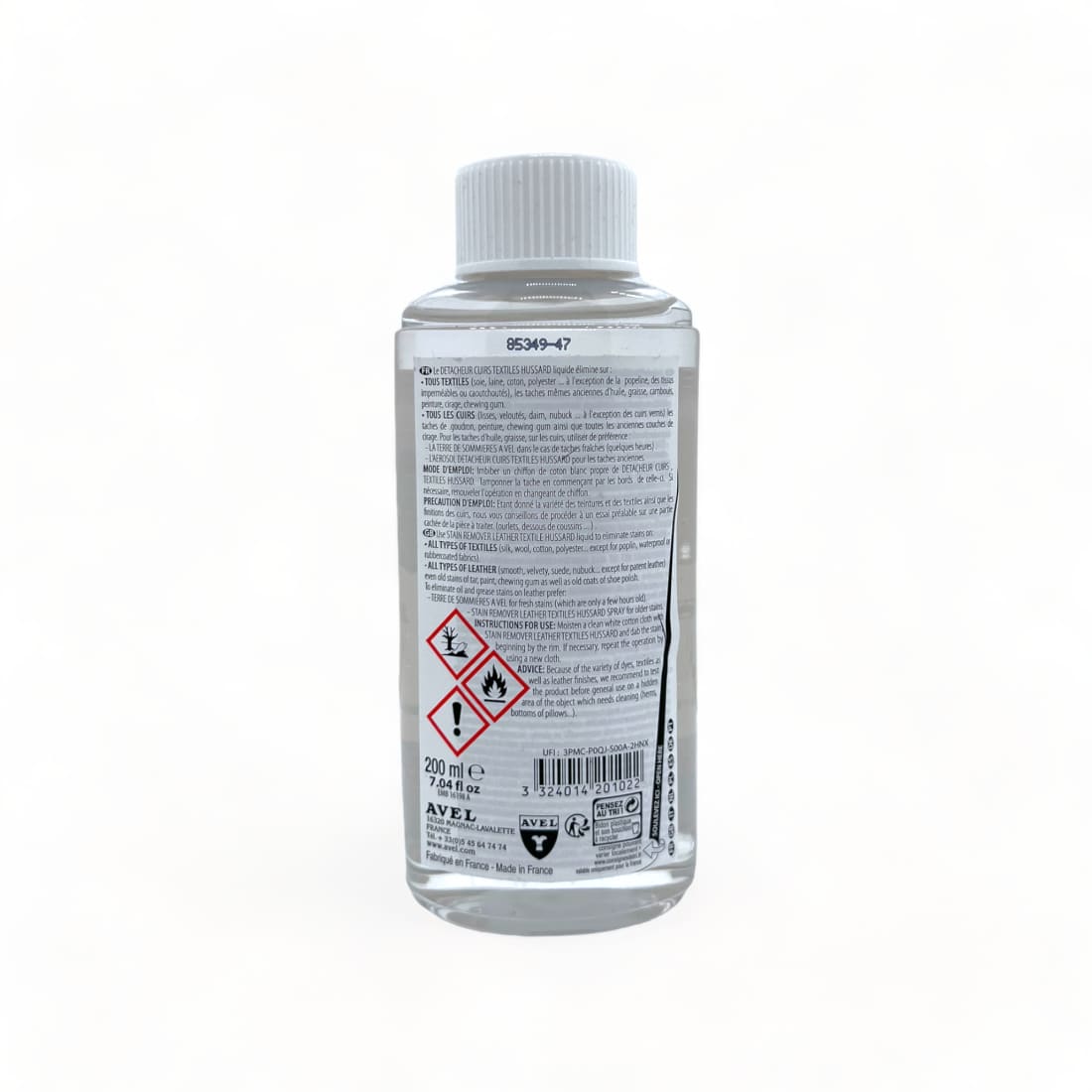 Détacheur liquide cuir et textile - Hussard Avel – vue 2