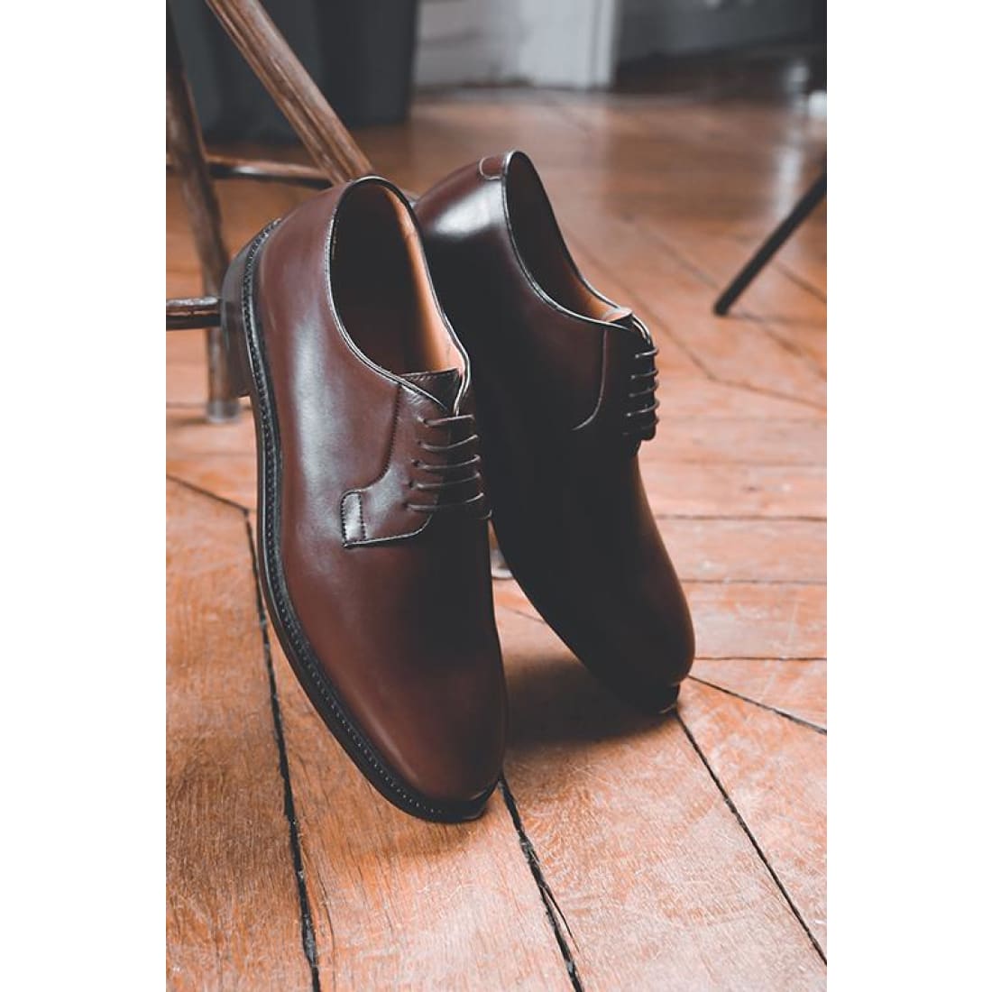 Graham Cuir Marron – vue 5
