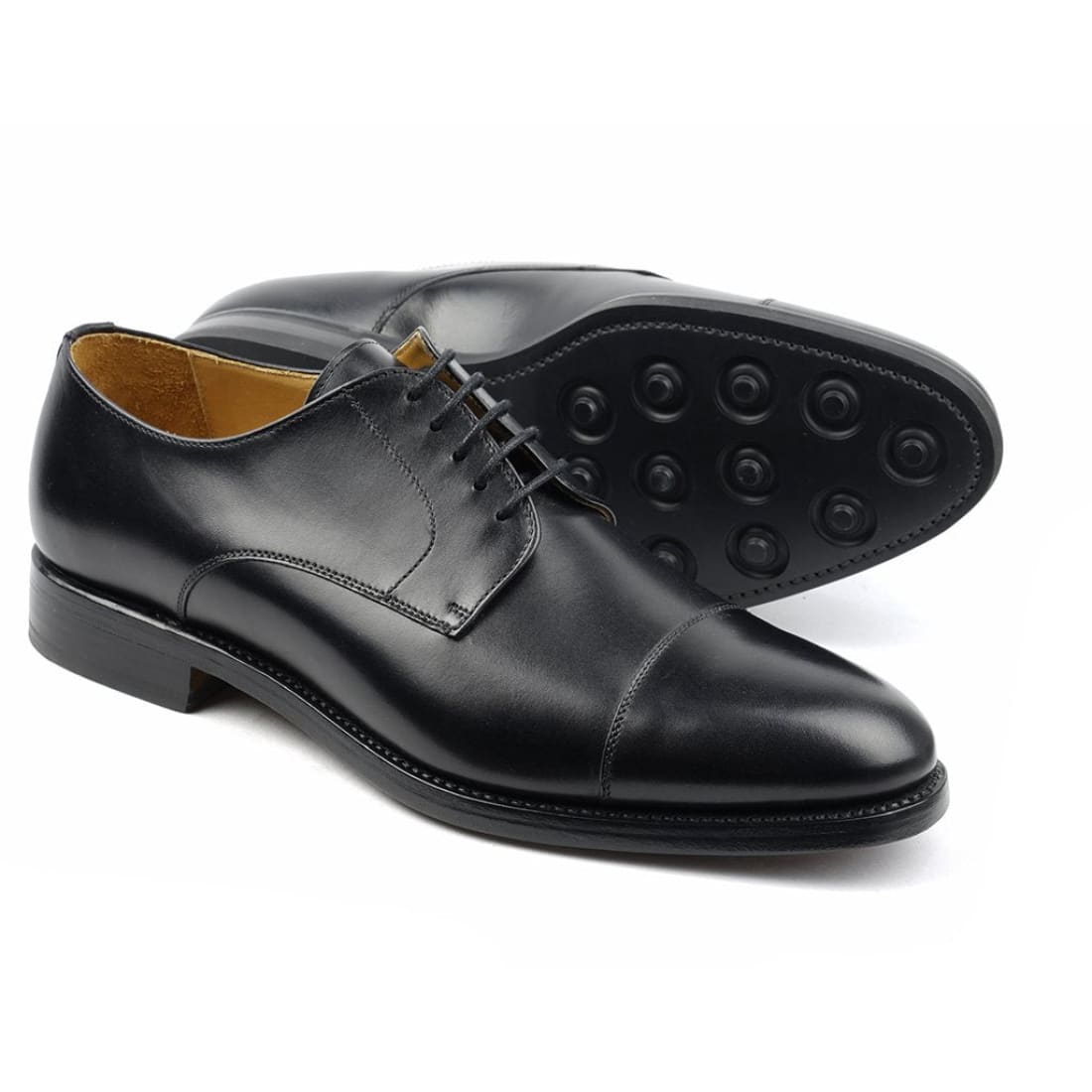 Harry Cuir Noir Semelle Dainite