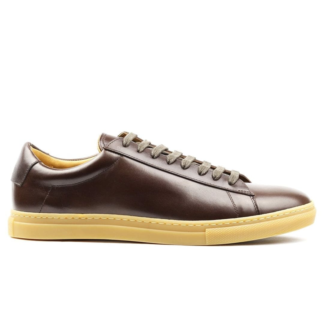 Jersey Cuir Marron Patiné – vue 2