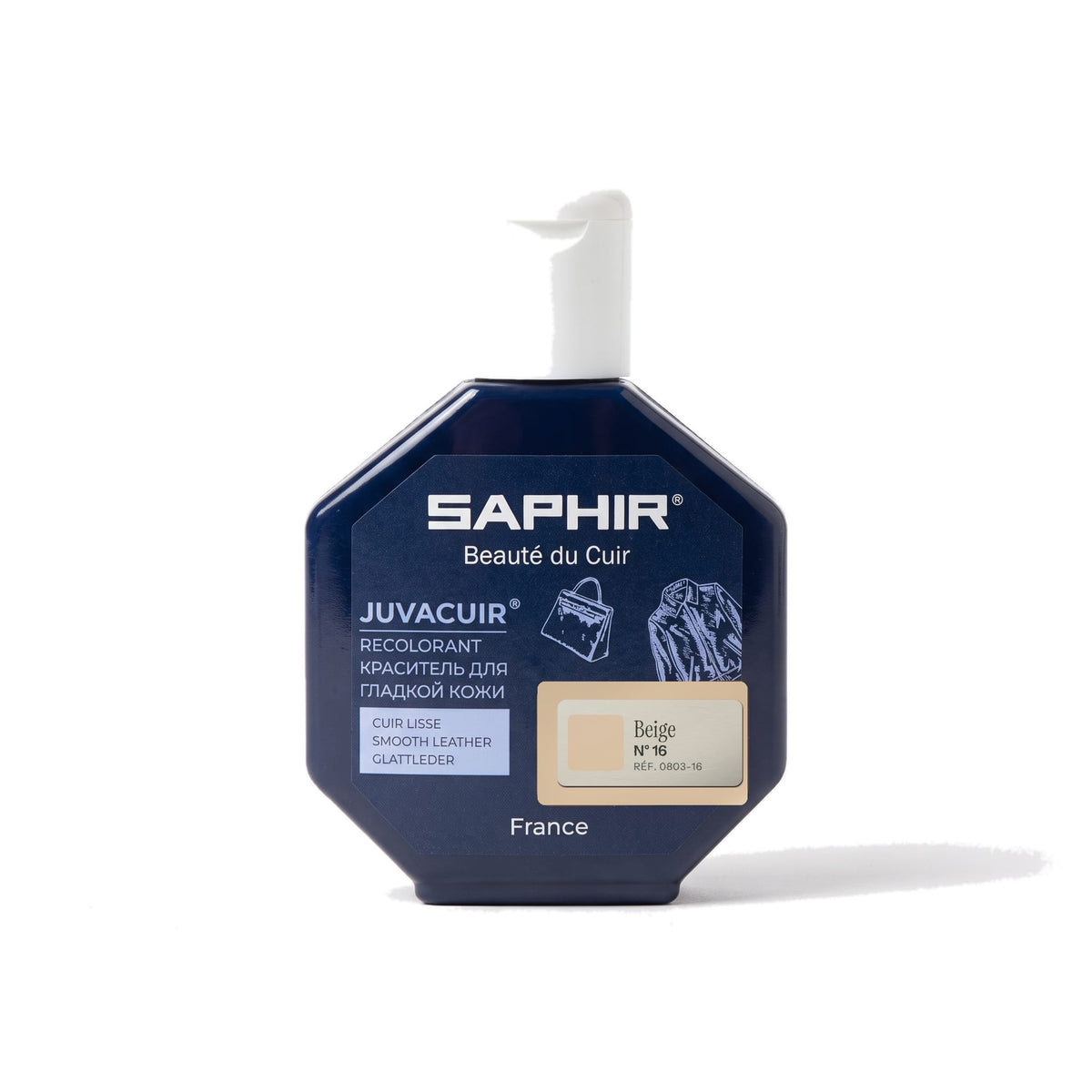 Juvacuir Saphir Beige, flacon applicateur de 75 ml