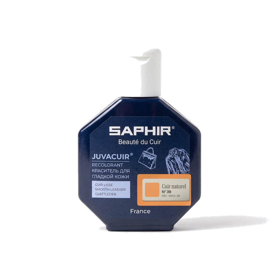 Juvacuir Saphir Cuir naturel, flacon applicateur de 75 ml