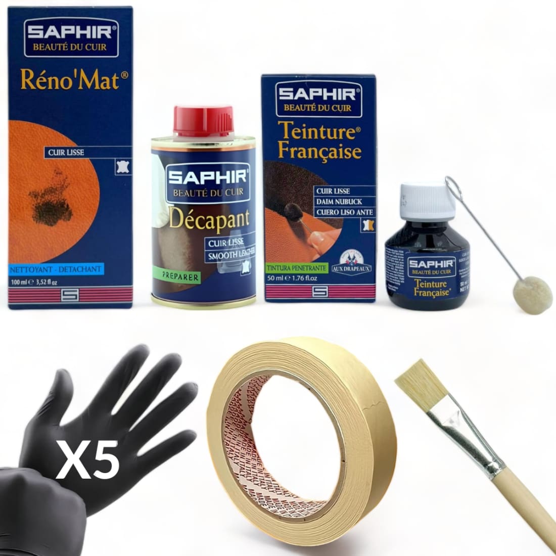 Kit de teinture cuir