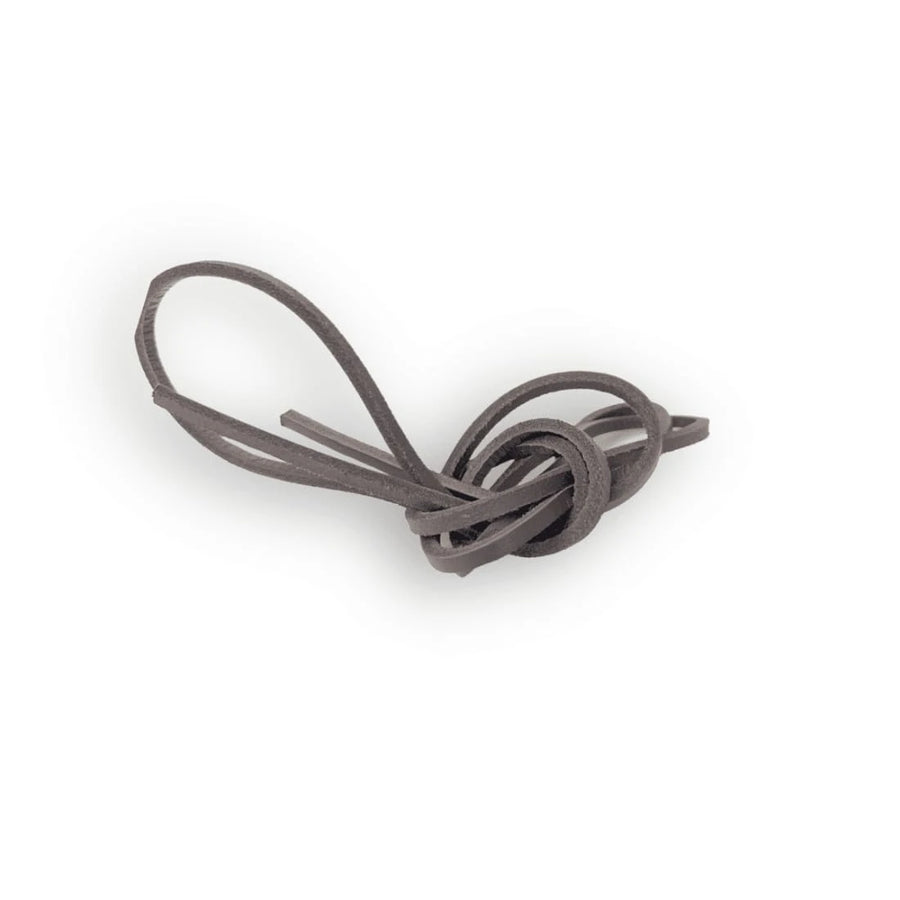 Lacets Cuir Plat Marron Foncé pour chaussures bateau 120 cm Norbert Bottier