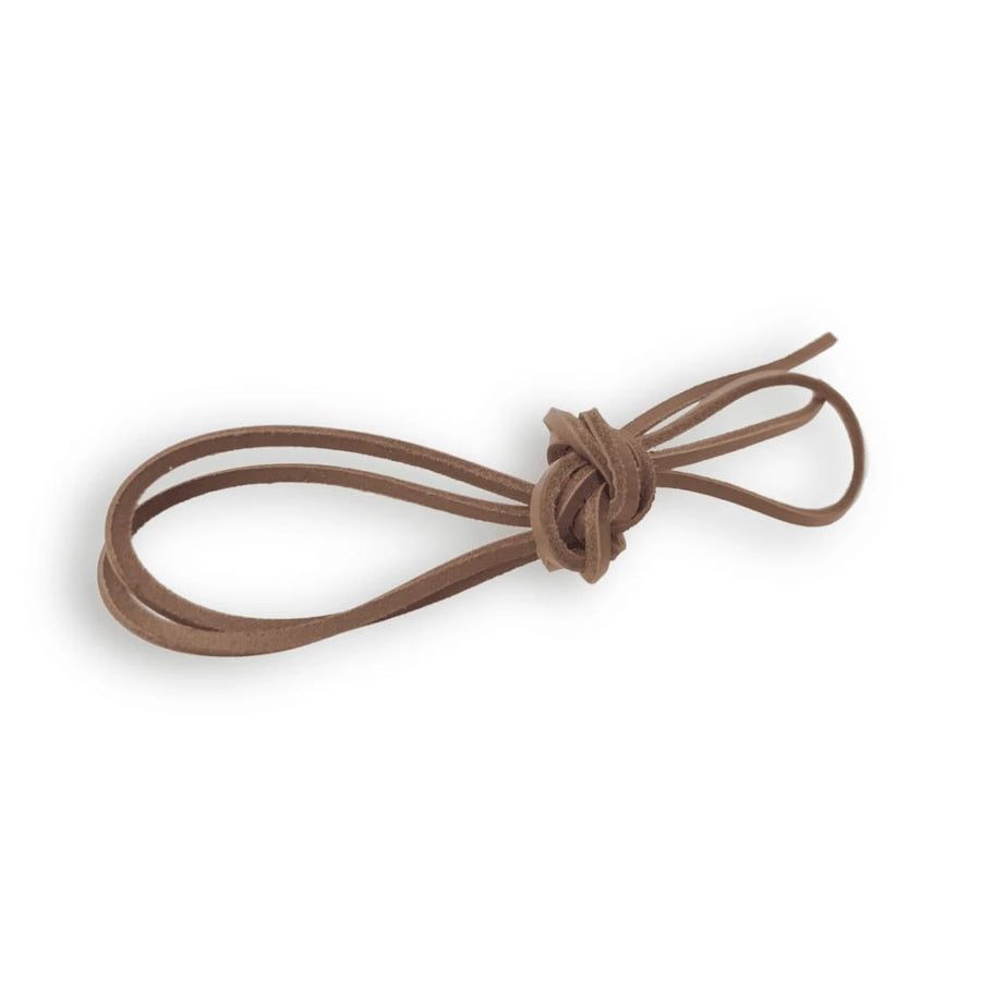 Lacets Cuir Plat Marron Moyen pour chaussures bateau 120 cm Norbert Bottier