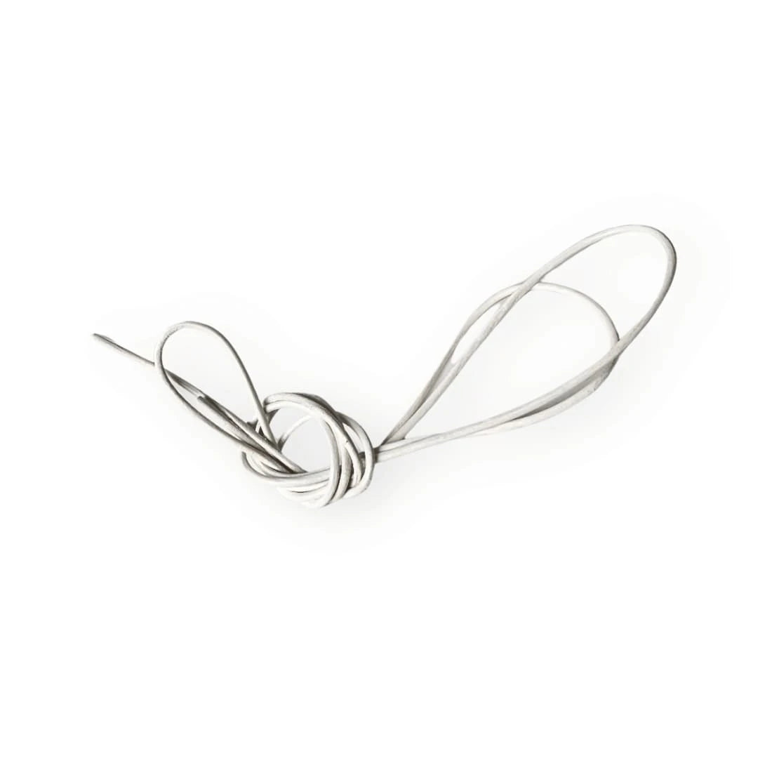 Lacets cuir ronds fins Blanc Norbert Bottier