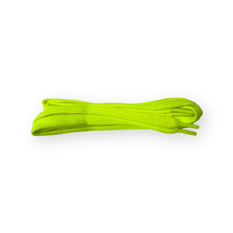 Lacets plat Jaune fluo Norbert Bottier
