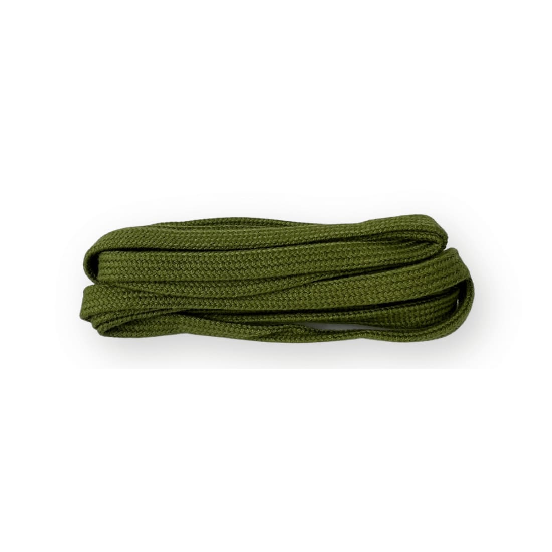 Lacets plats Vert olive Norbert Bottier