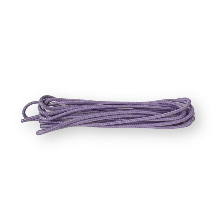 Lacets ronds cirés fins Lilas Norbert Bottier