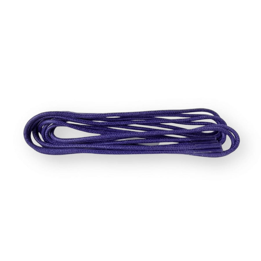 Lacets ronds cirés fins Violet Norbert Bottier