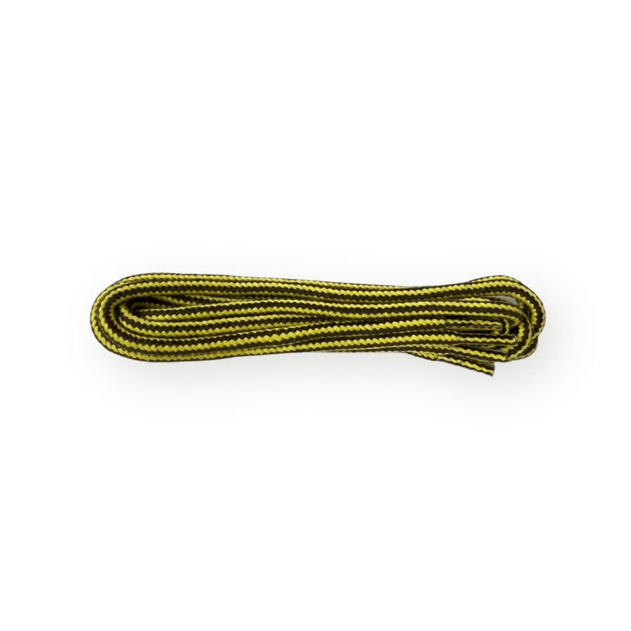 Lacets ronds épais Jaune et Marron Norbert Bottier