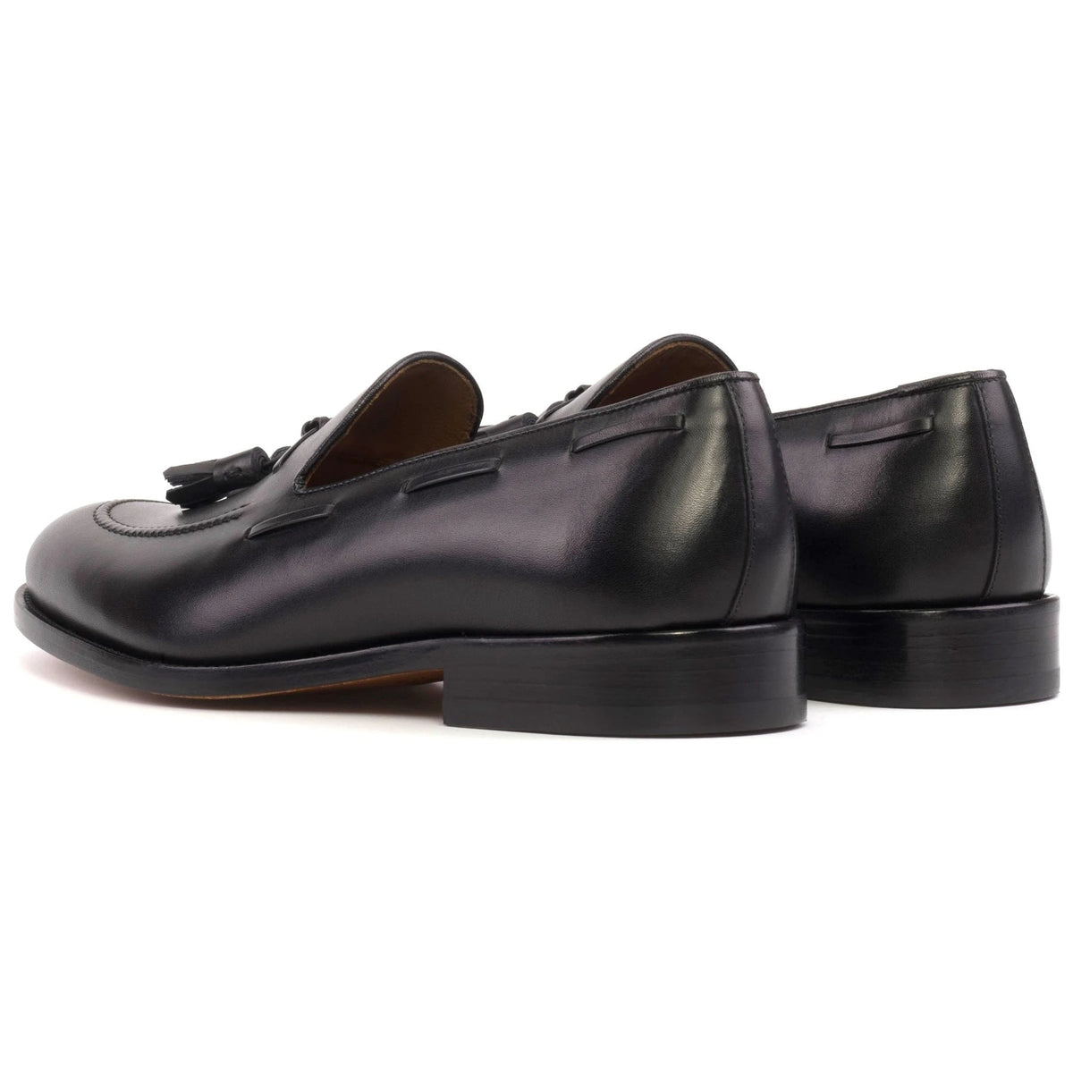Pampille - Mocassins Cuir Noir – vue 3