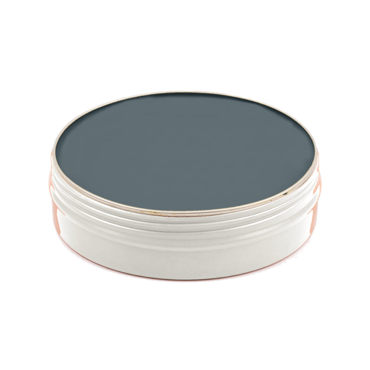 Pâte de cirage gris 100 ml Norbert Bottier, boîte métal de 100 ml, ouvert