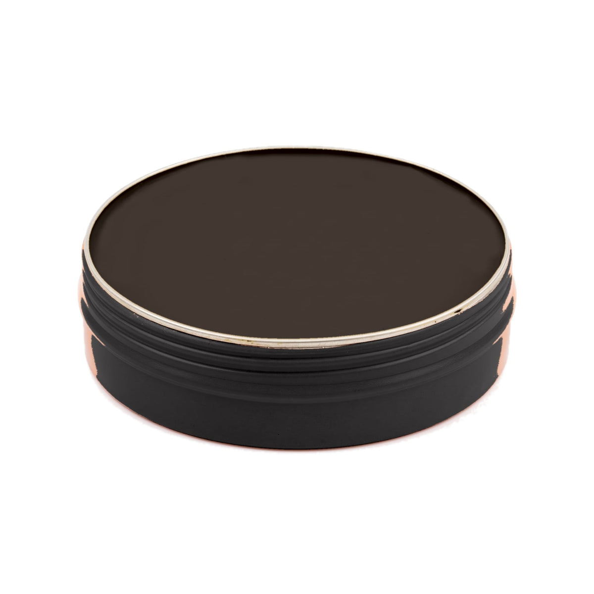 Pâte de cirage marron foncé 100 ml Norbert Bottier, boîte métal de 100 ml, ouvert