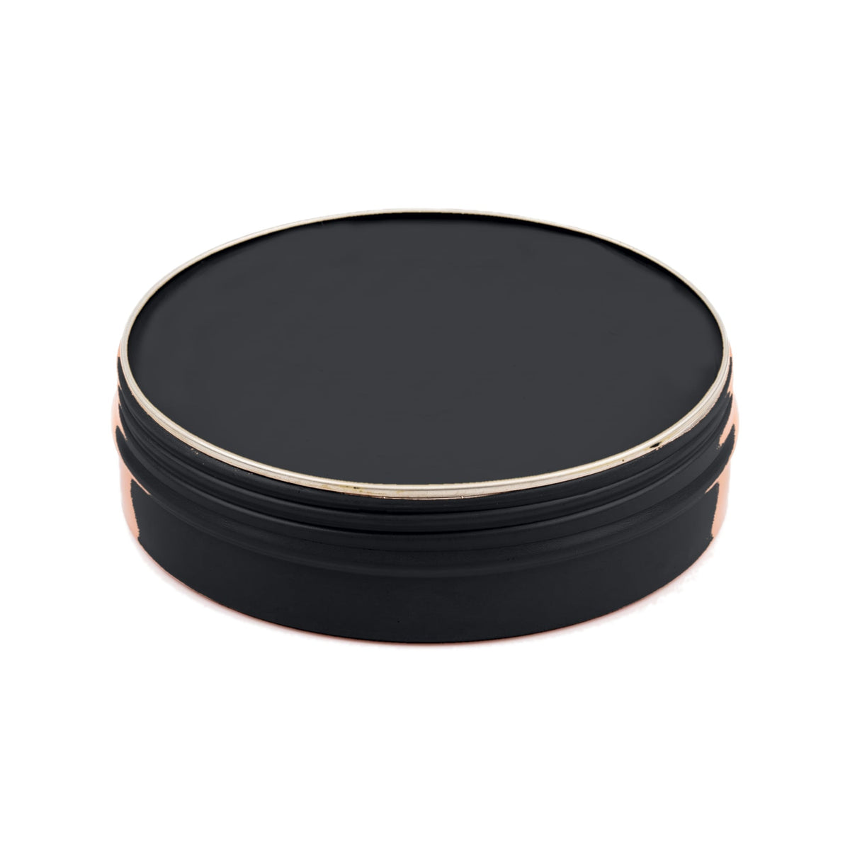 Pâte de cirage noir 100 ml Norbert Bottier, boîte métal de 100 ml, ouvert