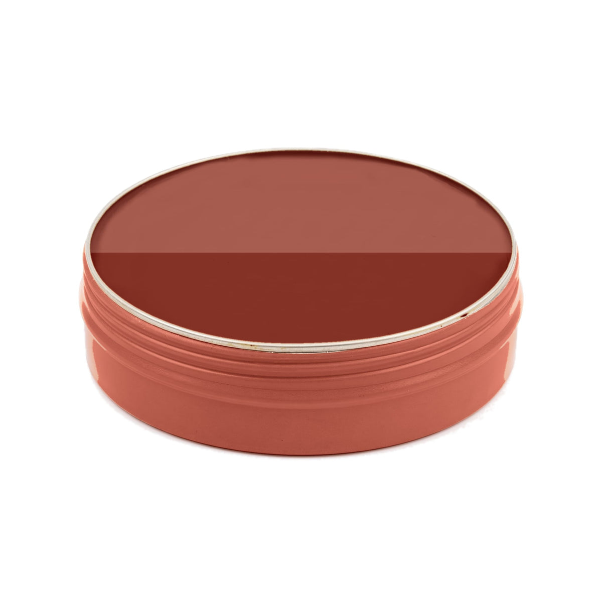 Pâte de cirage rouge bordeaux 100 ml Norbert Bottier, boîte métal de 100 ml, ouvert