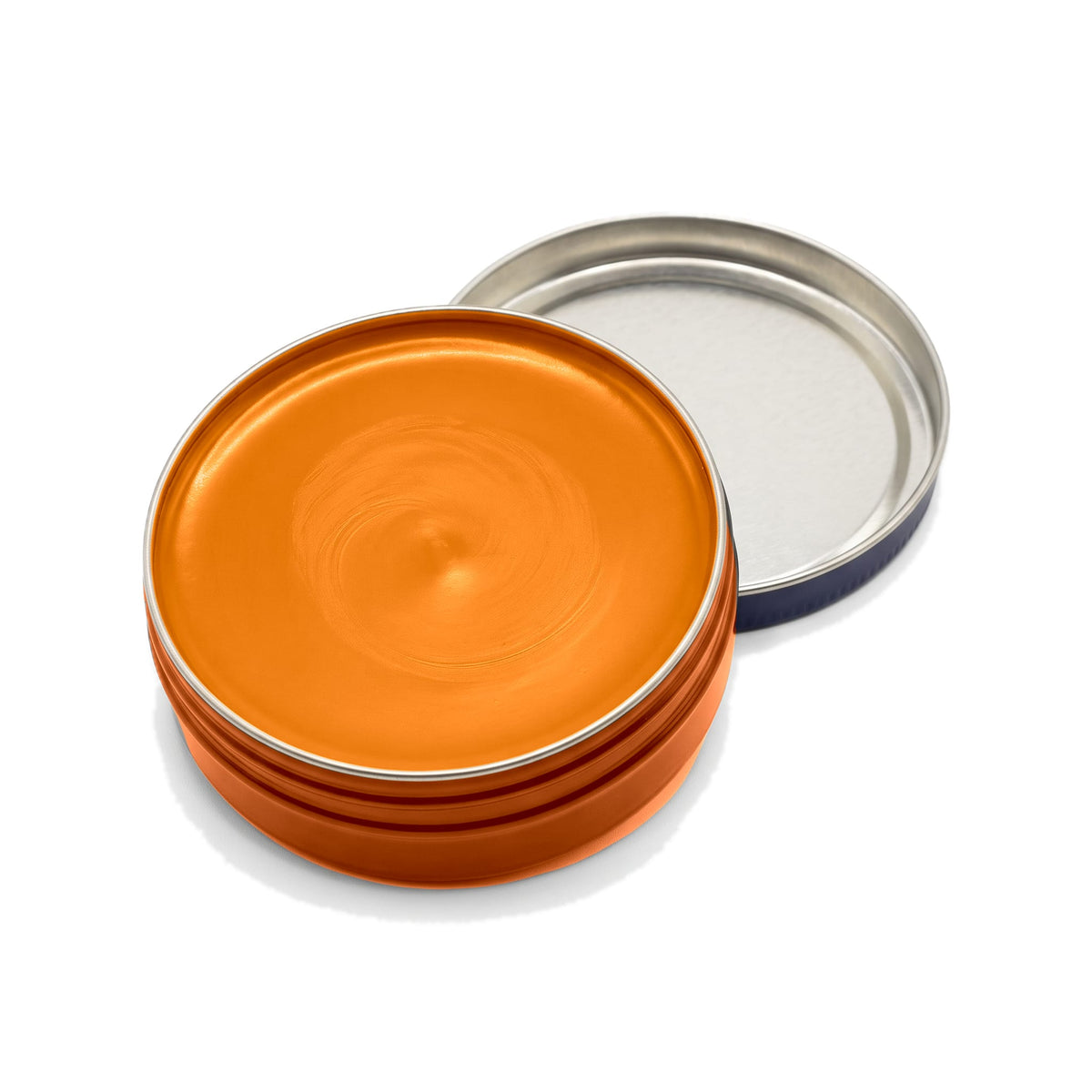 Pâte de Luxe Saphir Jaune cire, boîte ouverte, cire visible