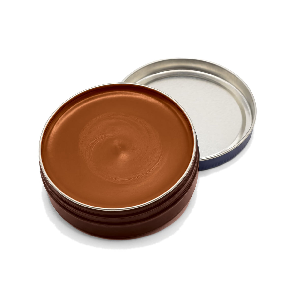 Pâte de Luxe Saphir Marron clair, boîte ouverte, cire visible