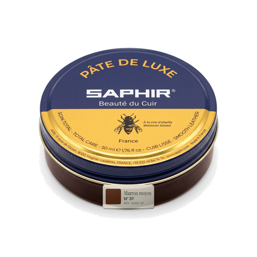 Pâte de Luxe Saphir Marron moyen, boîte métal de 50 ml