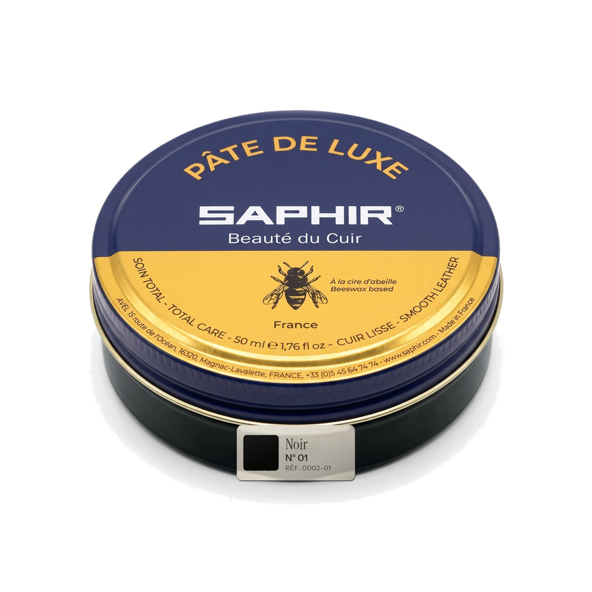 Pâte de Luxe Saphir Noir, boîte métal de 50 ml